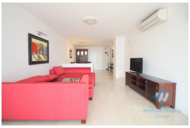Apartment with 145sqm living space for rent in Ciputra, Tay Ho, Hanoi.